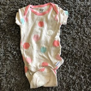 Polka dot onesie